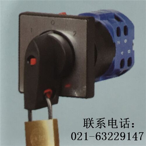 江阴长江 LW38D-16/20CS(单孔挂锁型) LW38系列转换开关