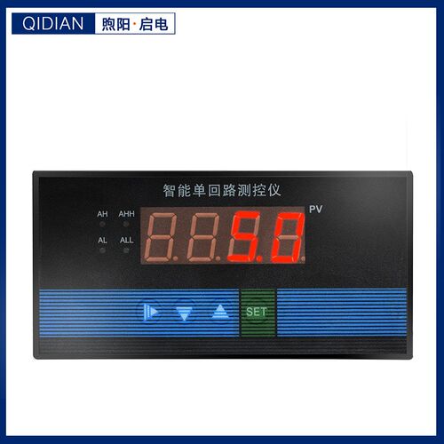 智能数显单双回路测控仪表控制4-20mA压力液位光柱rs485信号输出
