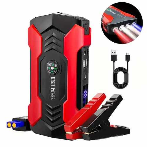Jump starte应急启动电源汽车电瓶打火器搭电宝12V车载应急启动器