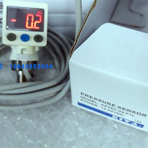 新品推荐KP75C-02-F1L压力传感器空压机真空负压报警器-100KPA