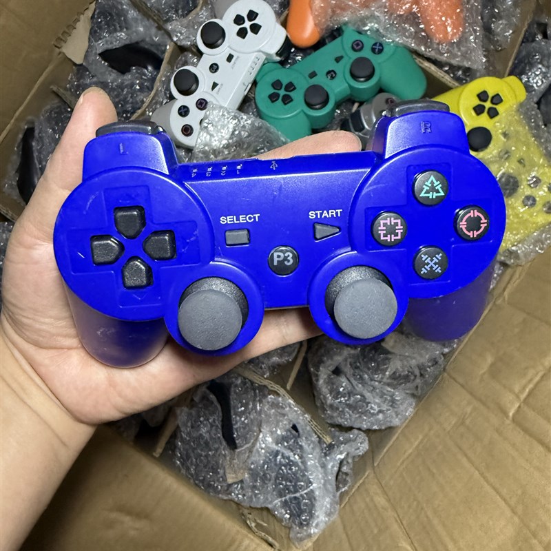 ps3游戏手柄一个价 电池坏 不会修的 不要买 颜色随机发货 带电机图片