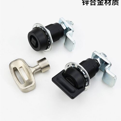 小型伸缩舌锁Ms816-3S-1-2压缩配电箱锁工业电控箱门锁圆柱锁