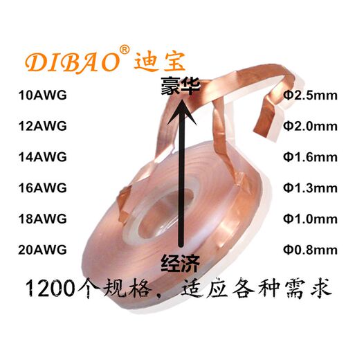 FE8/FA8适用的20AWG 0.6mH铜箔电感