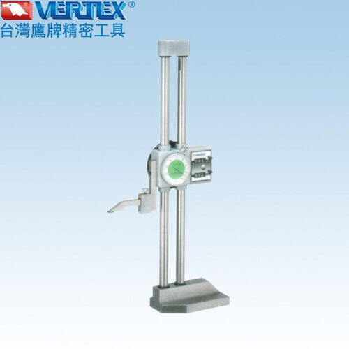 台湾鹰牌VERTEX 附表高度规VHD-12/VHD-24双柱画带表高度尺
