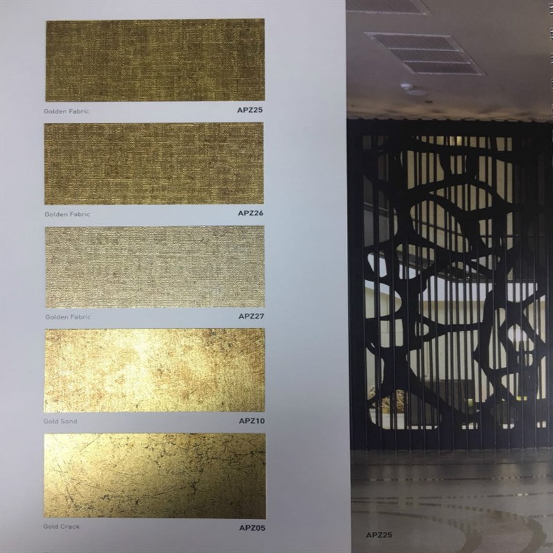 韩华装饰贴膜 韩华抽象金属纹APZ系列 转印膜,防火膜家具pvc贴膜