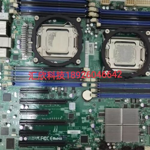 超微 X79 双路服务器主板 X9DRD-if X9DAI C602 2011针 DDR3特新