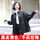 韩版 海宁真皮皮衣女短款 宽松显瘦休闲绵羊皮夹克外套 新款 2025春季