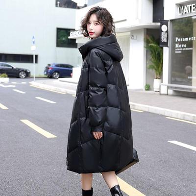 真皮羽绒服女中长款海宁皮草外套