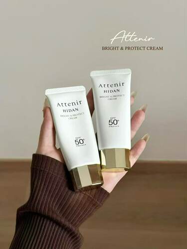日本原装进口艾天然Attenir防晒霜乳女清爽不油腻干皮敏感肌专用