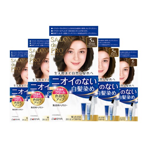 【跨境】日本塔丽雅dariya染发剂膏遮盖白发温和salon de pro