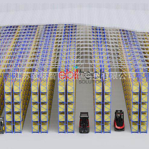 常规托盘货架库架一体 工厂通用立体仓储一体化库房