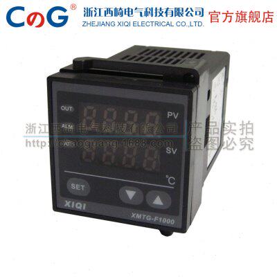 西崎温控仪XMTG-F1000/F1111/F1211/F1112智能数显温度控制器