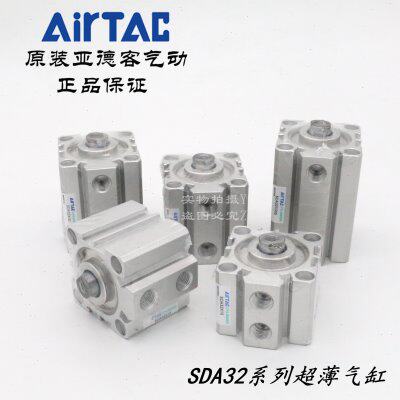 AirTAC原装亚德客SDA超薄型内牙气缸 SDA32*5/10/15/20/25/30-S-H
