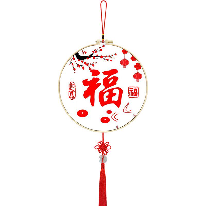 带框十字绣2025新款小幅简单十字绣套件