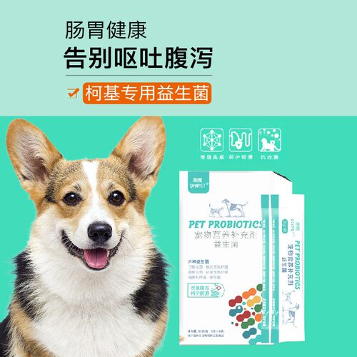 柯基专用益生菌粉宠物犬用狗狗小幼犬成犬活性菌肠道消化宝