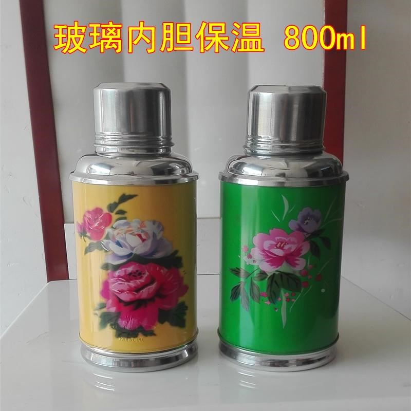 老式热水瓶古陪56151485壶怀旧摆件暖铁外复壳家用小保温瓶暖水壶