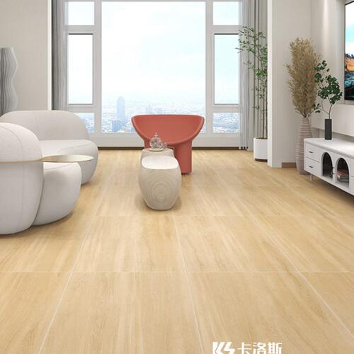 0地板砖卧室客厅瓷砖原木地砖6020日式0风木纹砖仿实木奶油x1阳台