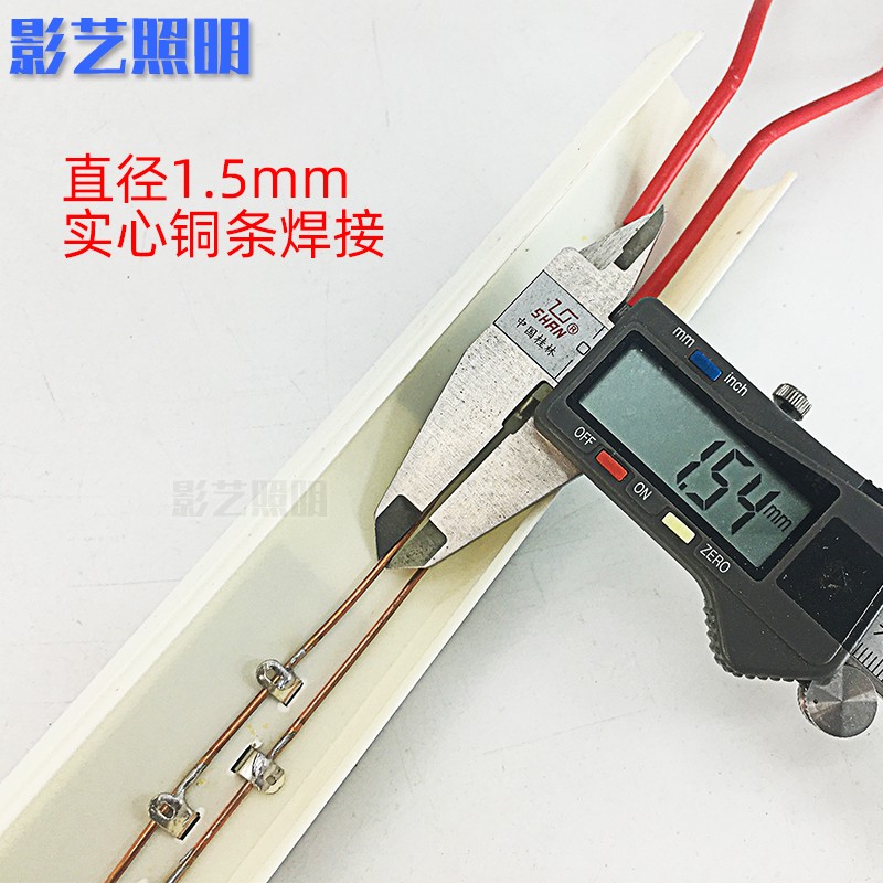 大功率接线槽 led试灯线试灯器试灯夹灯泡测试灯座试灯台开关线夹图片