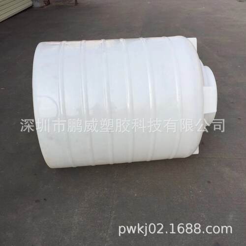 供应汕头天台专用水塔 塑胶滚塑PP圆形桶1000L大容量吨桶厂家批发