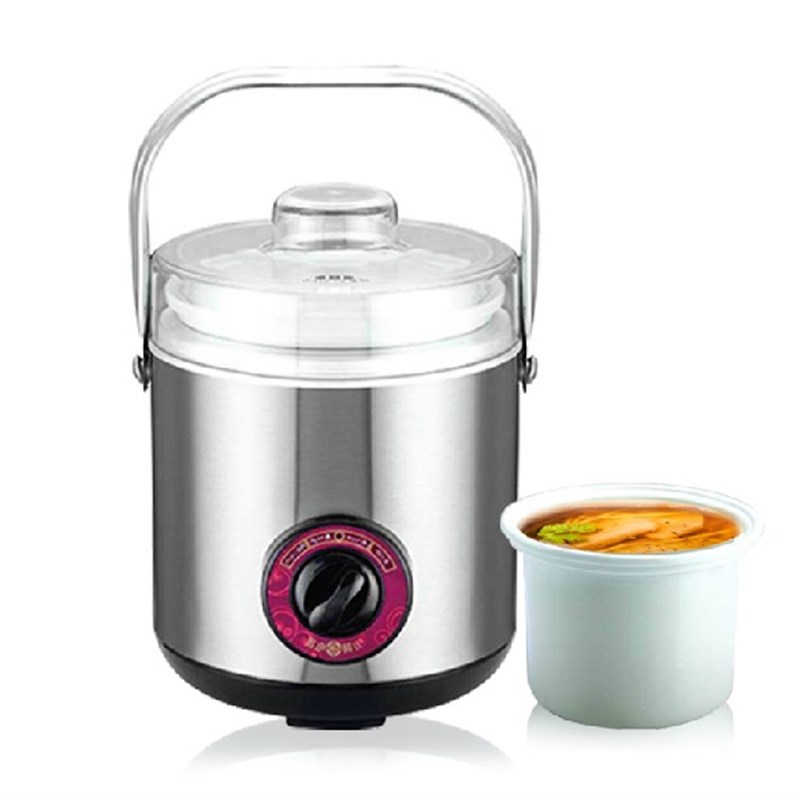 方圆陶瓷珍宝煲 FY135家用炖锅 1.0L至3.0L 白陶瓷内胆盖子图片