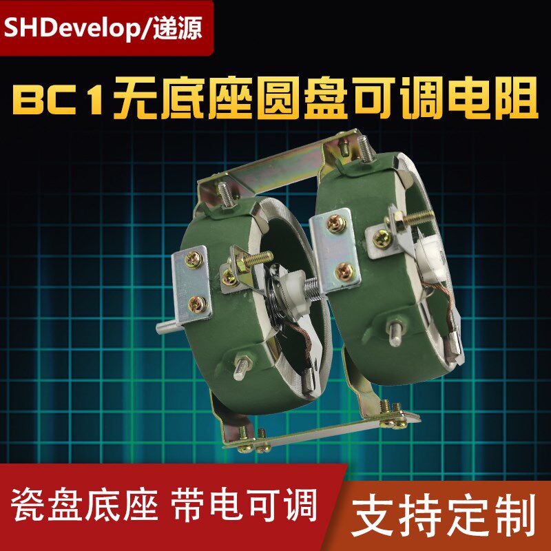 BCW双联无底座瓷盘圆盘测试s