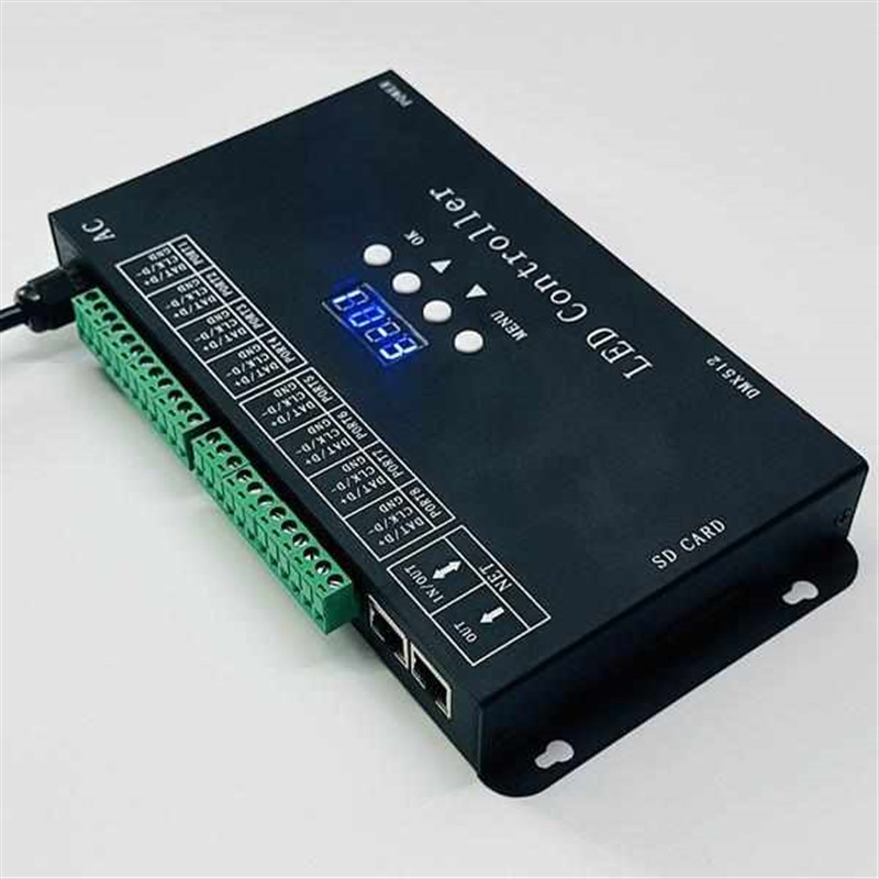 LED CONTROLLER幻彩灯带控制器跑马流水灯条效果编程盒灯带解码器