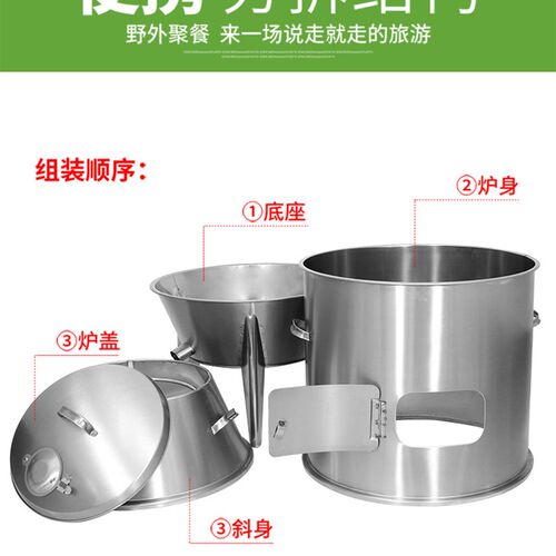 劲恒小型烤鸭炉家用木炭烧烤鸡烤羊排羊腿炉子烤肉串烤炉户外吊炉