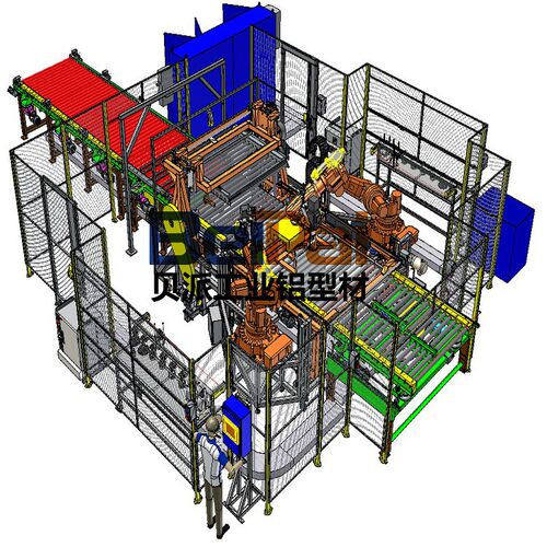 铝型材防弧光屏围栏PVC护板焊接机器人隔断电焊防护围挡铝材厂家