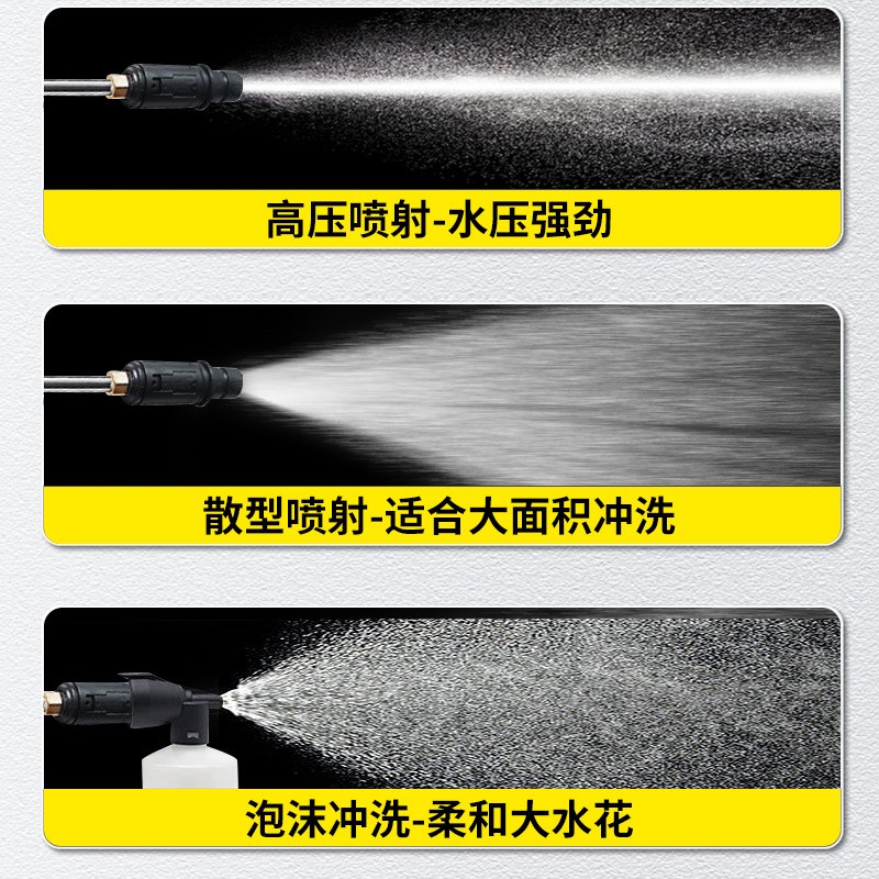 220V高压洗车机家用洗车神器刷地洗玻璃空调大功率便携式洗车水枪