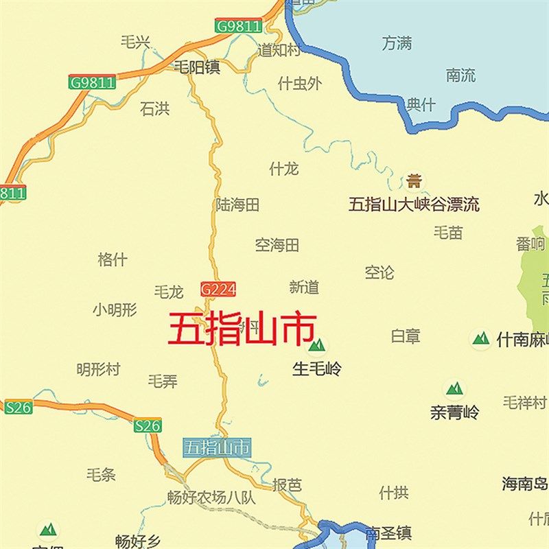 2026新款海南省贴图办公室挂图高清防水墙壁贴超大装饰画推荐定制
