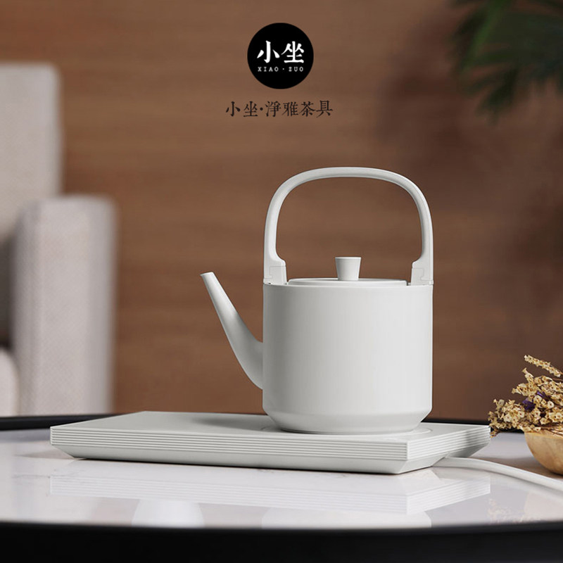 小坐提梁电热烧水壶泡茶专用家用304不锈钢冲茶壶煮水壶小号容量