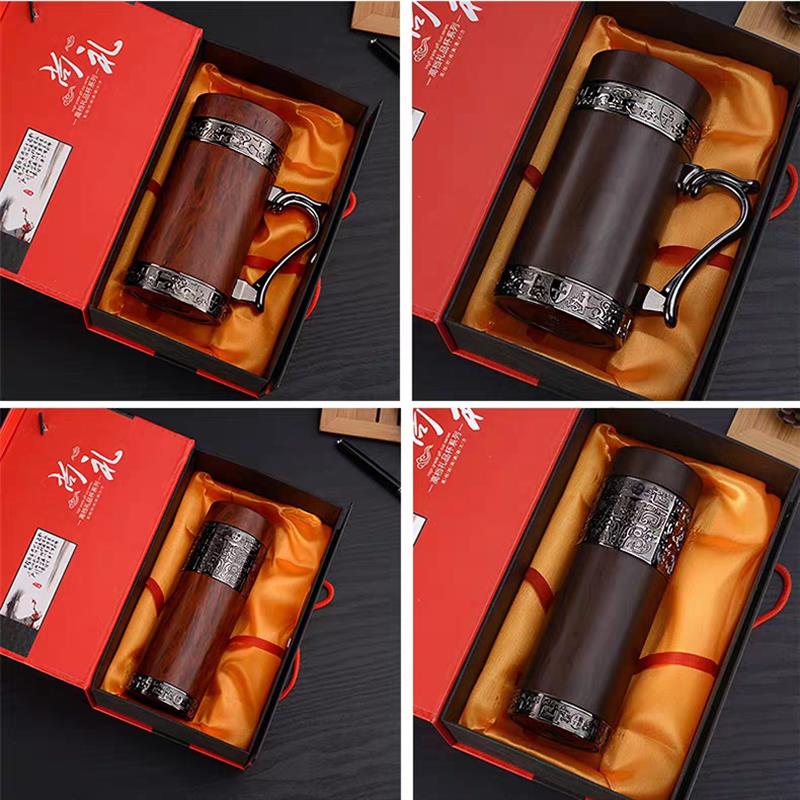 紫砂内胆保温杯送父母长辈老师实用礼品茶杯纪念礼品定制logo