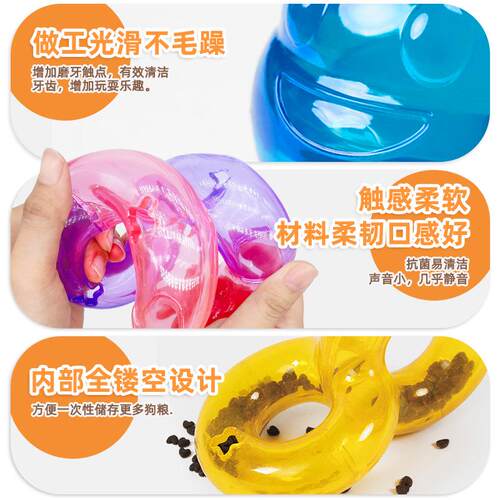 狗玩具漏藏食球耐咬益智自嗨解闷磨牙消耗体力嗅闻大小型犬金毛