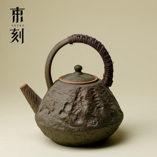 束刻井本山绿复古手工围炉煮茶