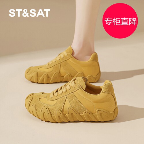星期六德训鞋女复古厚底20