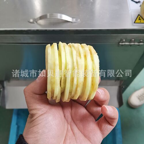下压式香蕉切片机 高速火龙果切片设备 现货莲藕切片机