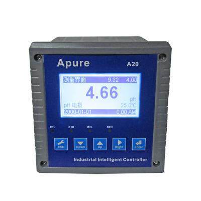 Apure爱普尔A20PR-A/GRT1010 工业在线PH/ORP控制器ph计酸度计