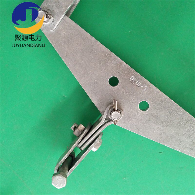 adss/opgw光缆双悬垂线夹 塔用单挂点预绞式含三角联板悬垂金具图片