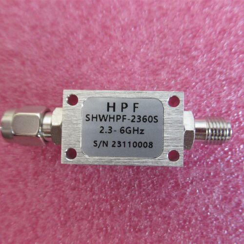 2.3-6GHz SMA公-SMA母 8W 射频微波同轴高通滤波器 2300-6000MHz