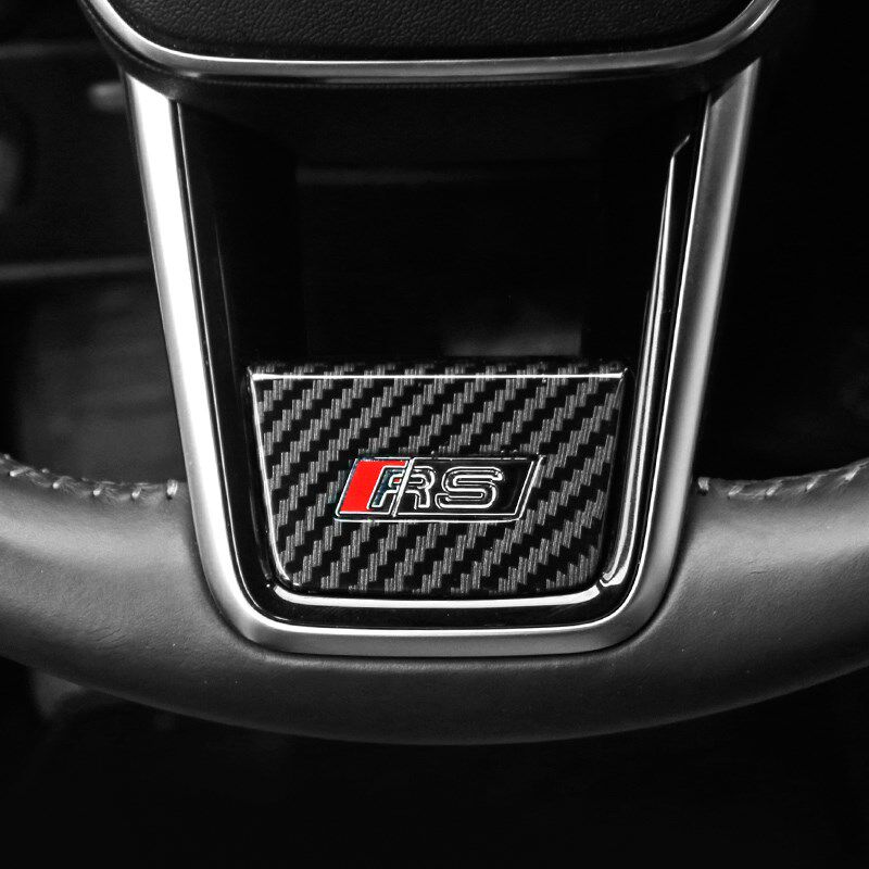 奥迪A3LA4L/A5/A6L/Q2L/Q3Q5L/Q7改装中控RS贴标方向盘装饰内饰贴