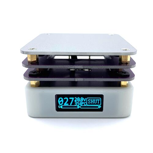 65W加热台SMD预热返修站PCB板钎焊退焊加热板LED灯带维修工具