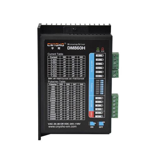 宇辉DM860H步进电机驱动器DMA860H 32位步进驱动57/86电机86驱动