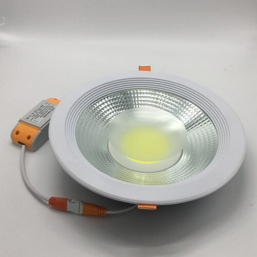 大瓦数cob防眩筒灯商用4000k中性光LED超亮30W6寸浴室8寸节能防雾