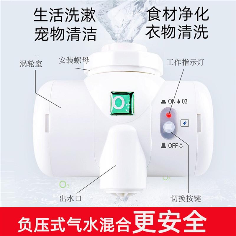果蔬消毒机家用奶瓶清洗氧生健康自发电活氧臭氧水净化机器去农残
