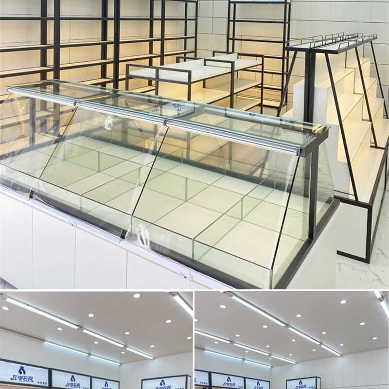 网红炒货柜炒货展示柜干果零食超市货架散称坚果店干货柜中岛柜