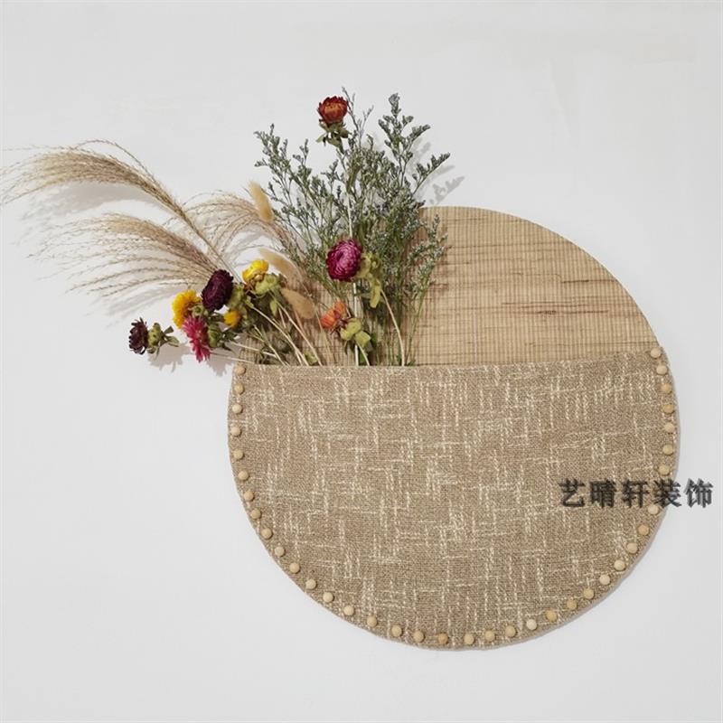 艺晴轩壁挂装饰画干花插画日式挂画民宿挂画玄关壁挂画3D立体画