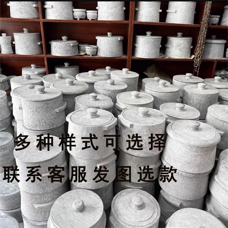 墨脱纯手工皂石石锅 天然家用不粘锅 酒店养生汤锅小奶锅适用