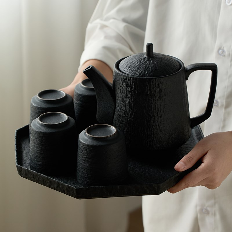 米立风物陶瓷功夫茶具套装高端酒店泡茶具2025新款茶杯茶具礼盒装