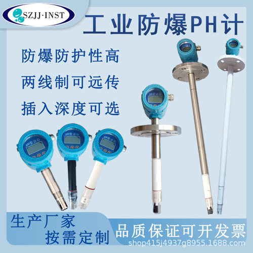 工业防爆在线PH/ORP变送器