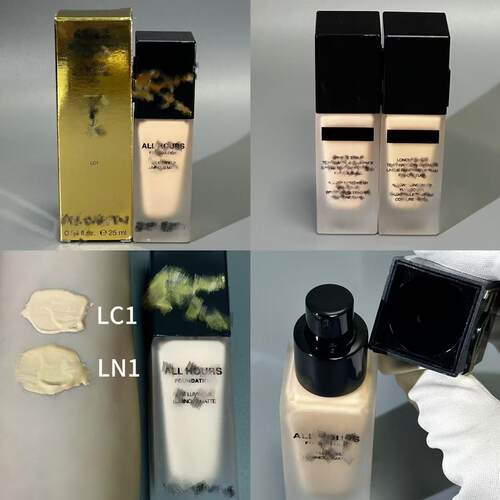 foundation liquid 无暇粉底液25ml正装现货跨境外贸色号#LC1#LN1